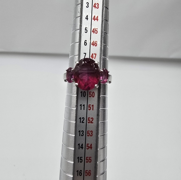 Sterling Silver Ruby Ring - Picture 16 of 16